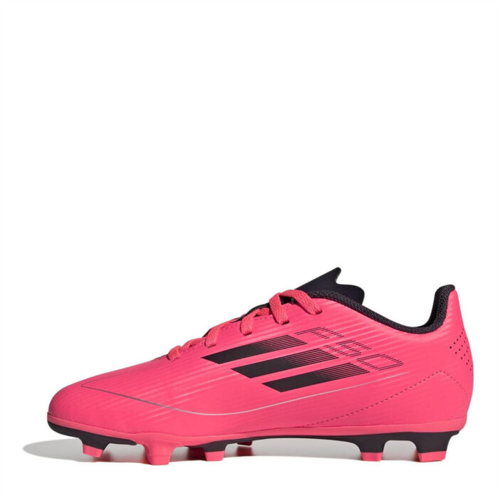 adidas F50 Junior Firm Ground Football Boots – Pink/Black - Image 8