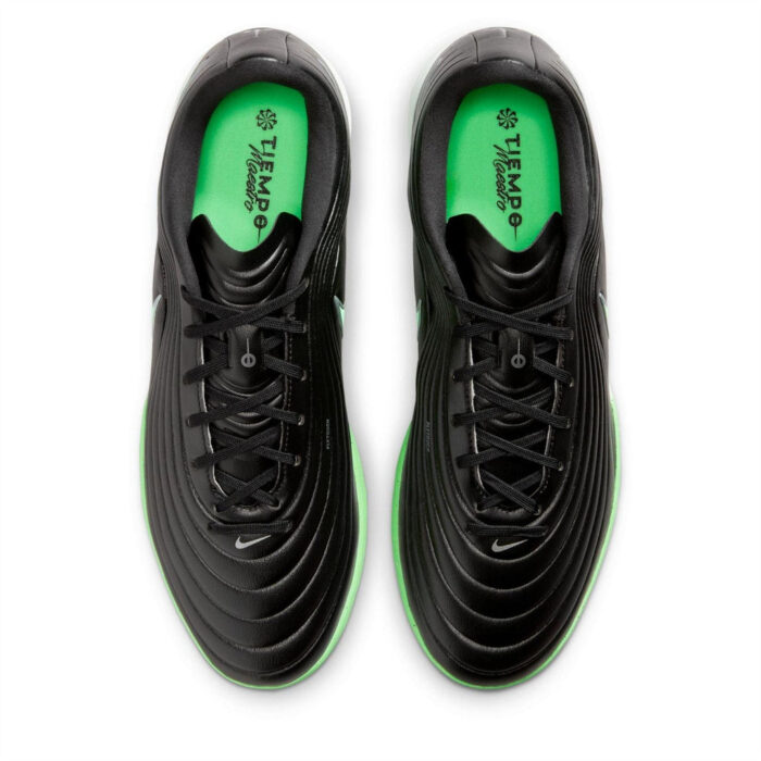 Nike Tiempo Maestro Turf Football Boots – Black/Green - Image 6