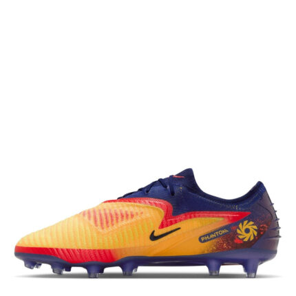 Nike Phantom 6 Low Turf Football Boots – Orange/Volt – view 2