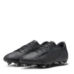 Nike Zoom Mercurial Vapor 16 Soft Ground Football Boots – Black/Green – view 4