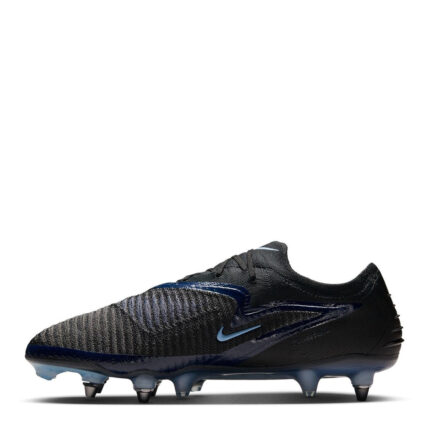 Nike Phantom 6 Low Soft Ground Football Boots – Black/Black – view 2