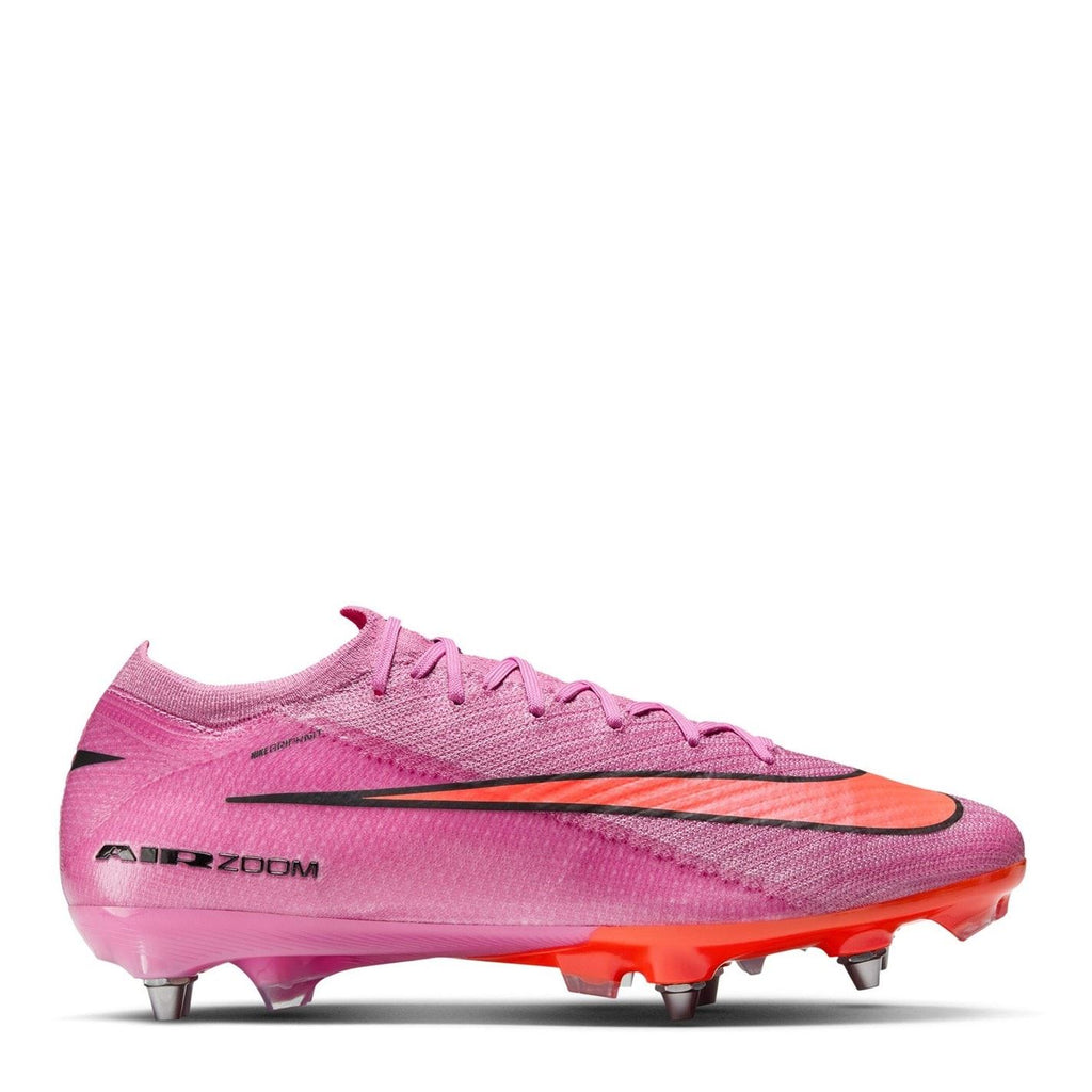 Nike Mercurial Vapor 16 Soft Ground Football Boots – Pink/Black – view 2