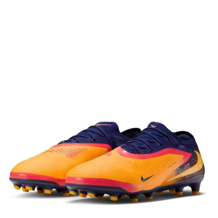 Nike Phantom 6 Turf Football Boots – Orange/Volt – view 4