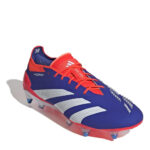 adidas Predator 24 Soft Ground Football Boots – Blue/Wht/Red – view 3