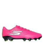 Skechers Razor Firm Ground Football Boots – Pink/Black – view 3