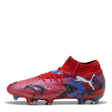 Puma Future 8 Firm Ground Football Boots – Red/Blue – view 2