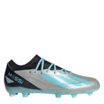 adidas X Crazyfast Firm Ground Football Boots – Silver/Blue/Blk