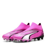 Puma Ultra Firm Ground Football Boots – Pink/White/Blk