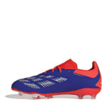 adidas Predator 24 Junior Firm Ground Football Boots – Blue/Wht/Red - Image 2