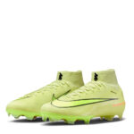 Nike Mercurial Superfly 10 Firm Ground Football Boots – Volt/Crimson – view 4