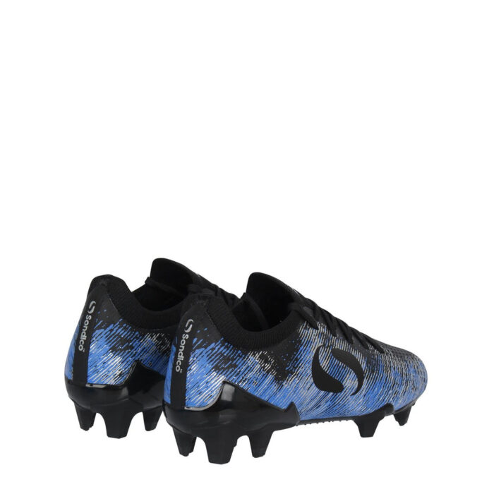 Sondico Blaze Junior Firm Ground Football Boots – Black/Blue – view 5