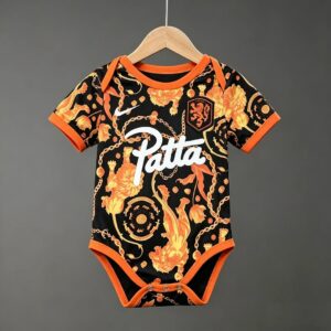 Baby Netherlands 2026 World Cup Patta Jersey