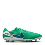 Nike Tiempo Legend 10 Firm Ground Football Boots – Green/Black – view 7