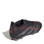 adidas Predator Junior Firm Ground Football Boots – Black/Grey – view 4