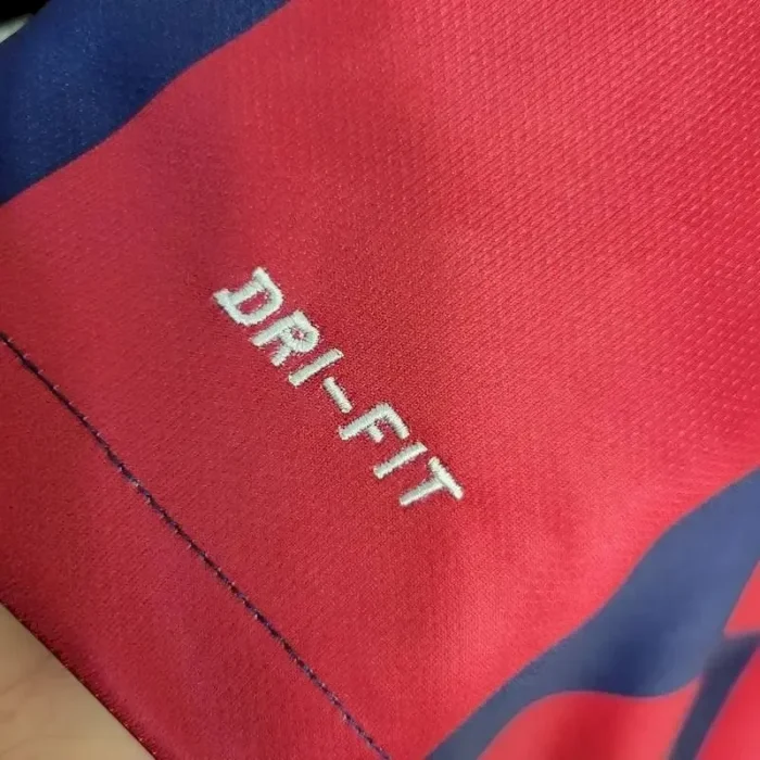 Barcelona 2014/15 Home Long Sleeves Retro Jersey