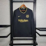 Barcelona 2020/21 Away Long Sleeves Retro Jersey