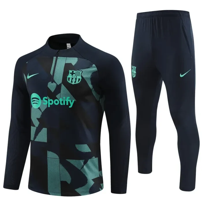 Barcelona 2023/24 Half-Zip Adult Sweater+Pant 14001