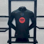 Barcelona 2024/25 Away Long Sleeves Jersey Player Version