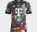 Bayern Munich 2026-27 Oktoberfest kit by adidas, black shirt with multicoloured painterly graphic