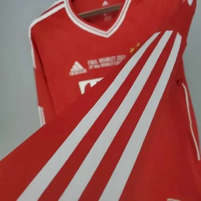Bayern Munich 2013/14 Home Champions League Long Sleeve Retro Jersey