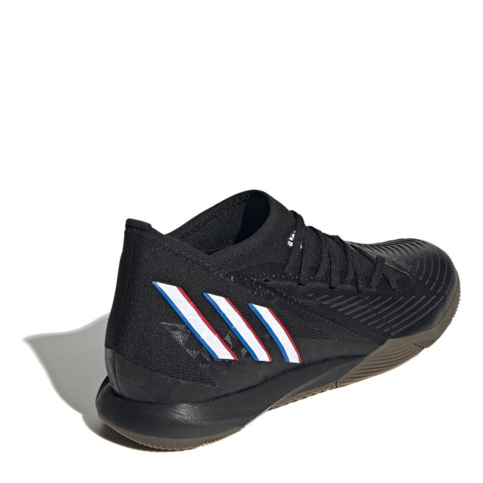 adidas Predator Edge .3 Unisex Indoor Football Boots – Black/White – view 4
