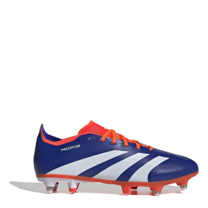 adidas Predator 24 Soft Ground Football Boots – Blue/Wht/Red