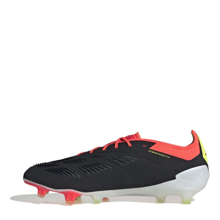 adidas Predator 24 Firm Ground Football Boots – Black/White/Red – view 2