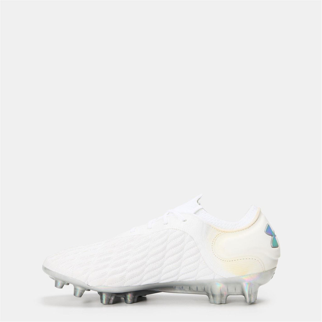Under Armour Textured Magnetico Firm Ground Football Boots – White – view 2