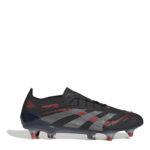 adidas Predator Soft Ground Football Boots – Black/Grey