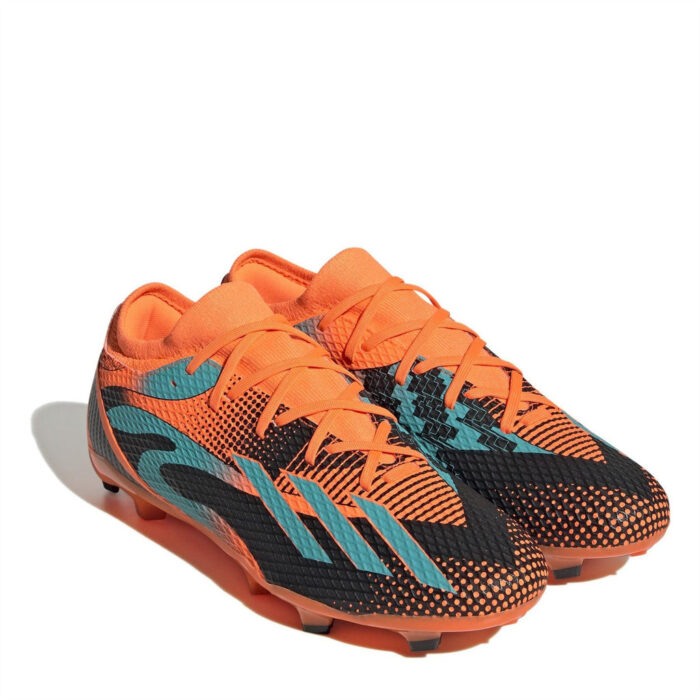 adidas Speedportal.3 Firm Ground Football Boots – Orange/Mint – view 3