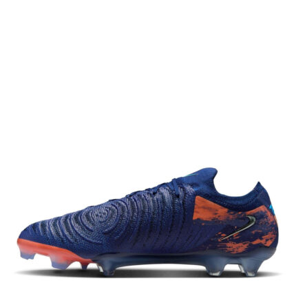 Nike Phantom Gx Ii Firm Ground Football Boots – Blue/Chrome – view 2