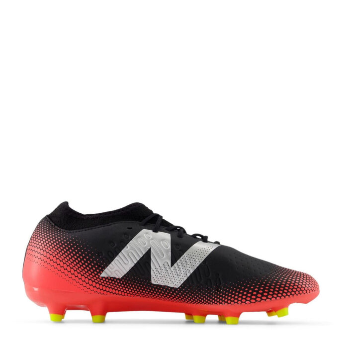 New Balance Tekela 4+ Magique Firm Ground Football Boots – Black/Red – view 6