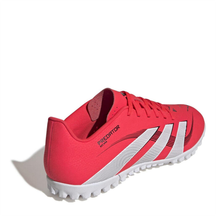 adidas Predator Turf Football Boots – Red/White – view 4