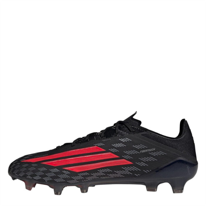 adidas F50 Firm Ground Football Boots – Black/Red – view 2