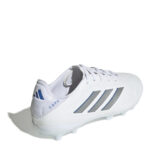adidas Copa Pure 3 Junior Firm Ground Football Boots – White/Silver – view 4