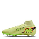 Nike Mercurial Superfly 10 Firm Ground Football Boots – Volt/Crimson – view 2
