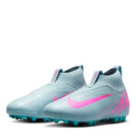 Nike Zoom Mercurial Superfly Junior Artificial Ground Football Boots – Grey/Pink - Image 4
