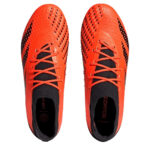 adidas Predator .1 Firm Ground Football Boots – Black/Black - Image 6