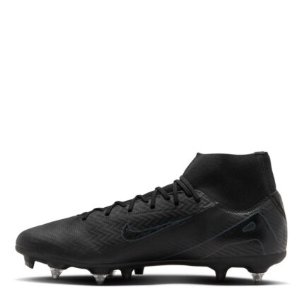 Nike Mercurial Superfly 10 Soft Ground Football Boots – Black/Green – view 2