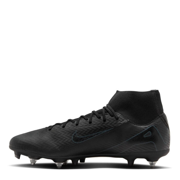 Nike Mercurial Superfly 10 Soft Ground Football Boots – Black/Green – view 2