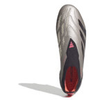 adidas Predator Soft Ground Football Boots – Platin/Blk/Crbn – view 5