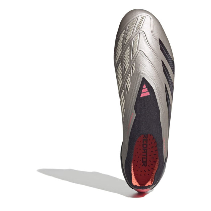 adidas Predator Soft Ground Football Boots – Platin/Blk/Crbn – view 5