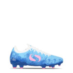 Sondico Blaze Junior Firm Ground Football Boots – Blue/Pink/White