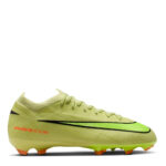 Nike Mercurial Vapor 16 Junior Firm Ground Football Boots – Volt/Crimson