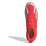 adidas X Crazyfast Soft Ground Football Boots – Red/Wht/Yellow – view 5