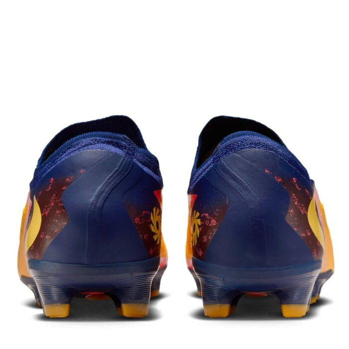 Nike Phantom 6 Low Firm Ground Football Boots – Orange/Volt – view 5