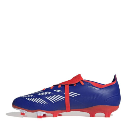 adidas Predator Firm Ground Football Boots – Blue/Wht/Red – view 2
