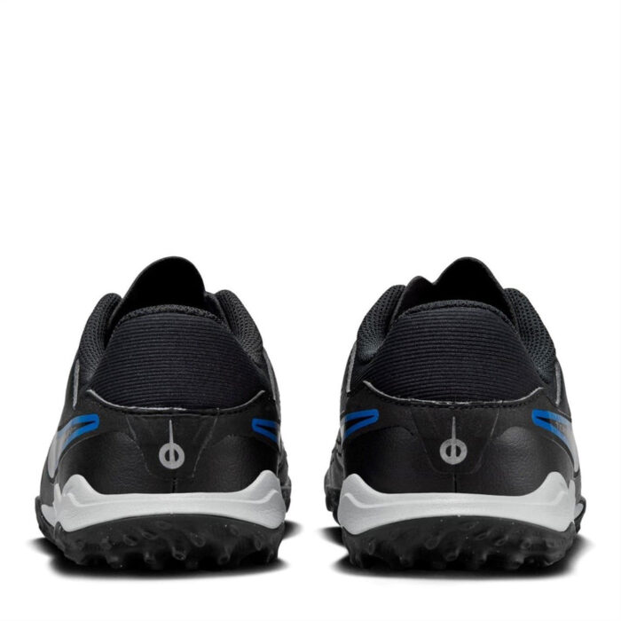 Nike Tiempo Legend 10 Junior Turf Football Boots – Black/Chrome - Image 5