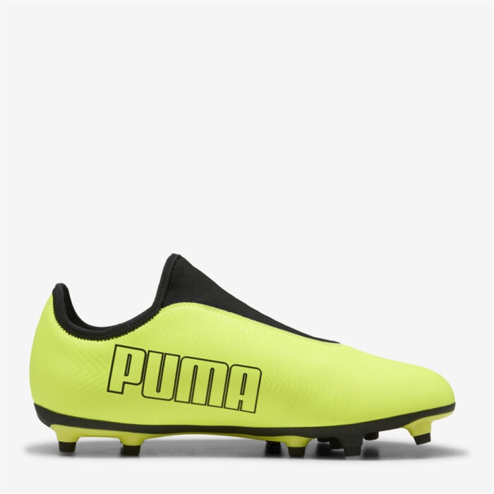 Puma Finesse Firm Ground Football Boots – Yellow/Black – view 4