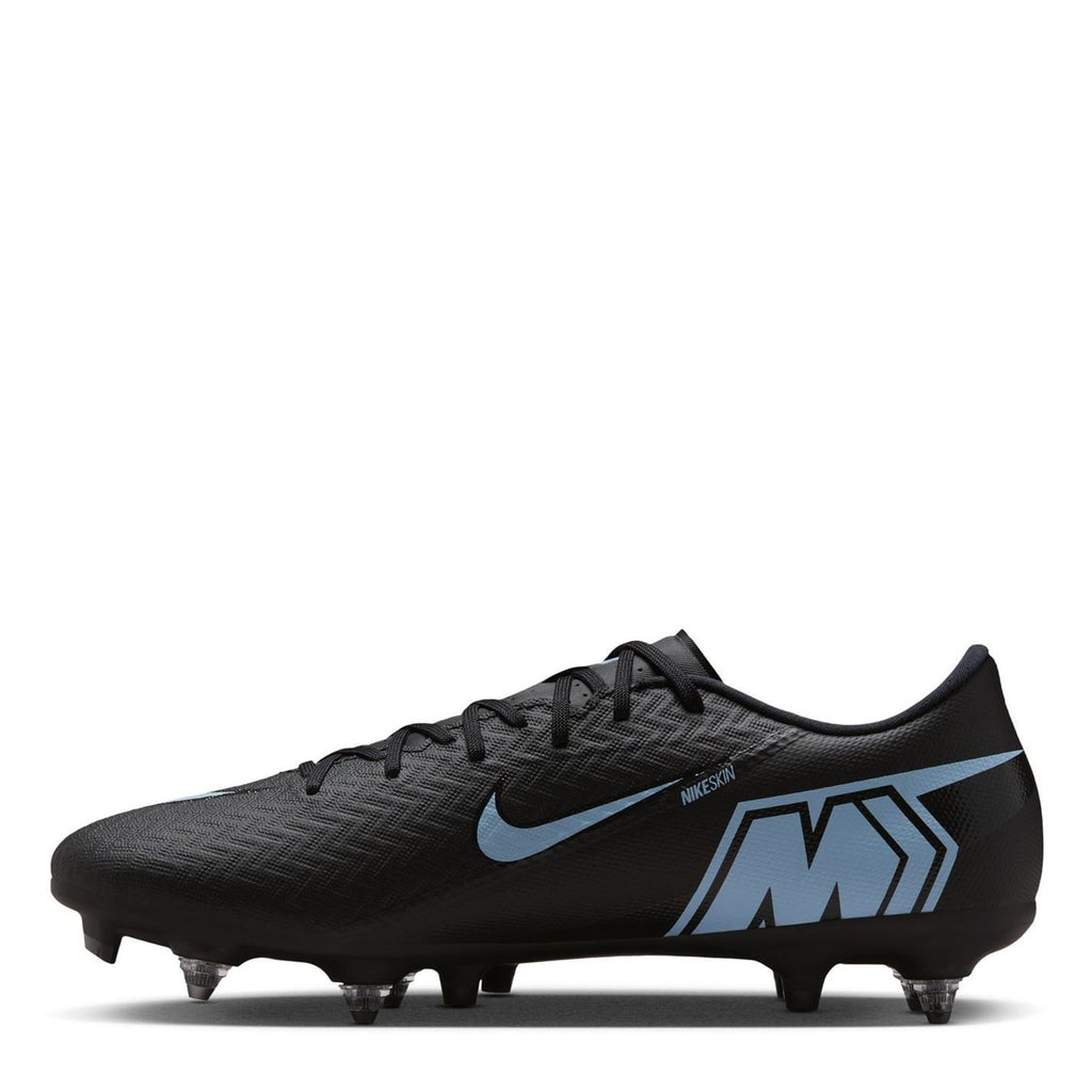 Nike Zoom Mercurial Vapor 16 Soft Ground Football Boots – Black/Blue – view 2